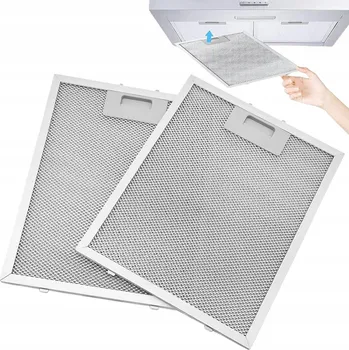 Příslušenství pro digestoř Hliníkový filtr do digestoře 2 SZT. FILTR PRZECIWTŁUSZCZOWY