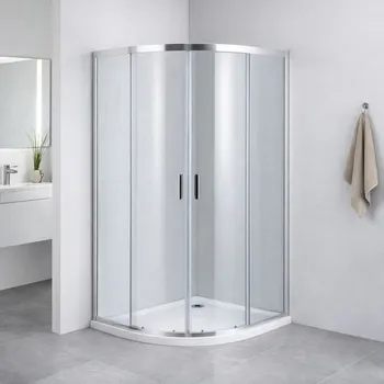 HOPA - Sprchový kout BARCELONA PLUS - Barva rámu - Chrom/Leštěný hliník (ALU), Rozměr A - 80, Rozměr B - 80, Směr zavírání - Univerzální Levé / Pravé, Výplň - Grape bezpečnostní sklo - 5 / 6 mm OLBPAL80CGBV