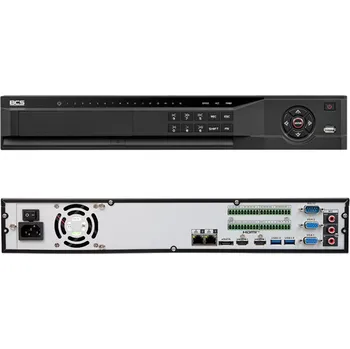 Záznamové zařízení BCS-L-NVR3204-A-4K - IP rekordér 32-kanálový, až 32 Mpx, 4x HDD, Ai - BCS LINE