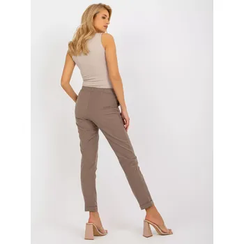 Dámské kalhoty Dámské kalhoty LK SP 506616 1.28X hnědá - FPrice 36