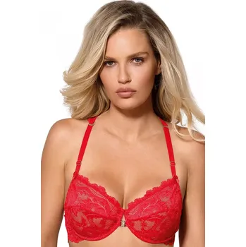 Podprsenka Dámská podprsenka Sefia push up - ROZA Červená 65/E