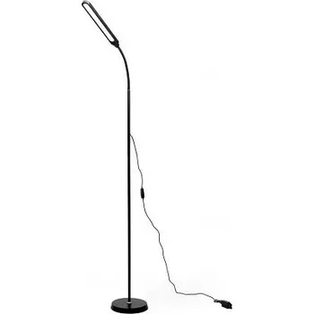 Lampička PLATINET stojací lampa SIGNUS 10W 84 LED 500 lumenů, černá, výška 150cm