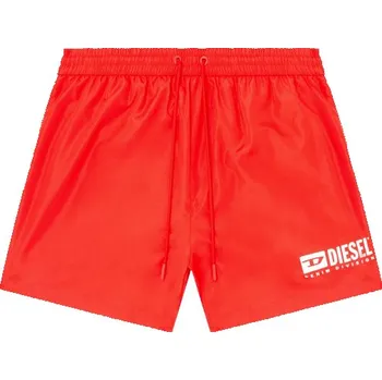 Pánské plavky PLAVKY DIESEL KEN-37-D-BOX BOXER-SHORTS RED