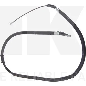 Lanko parkovací brzdy Tažné lanko, parkovací brzda NK 9023101