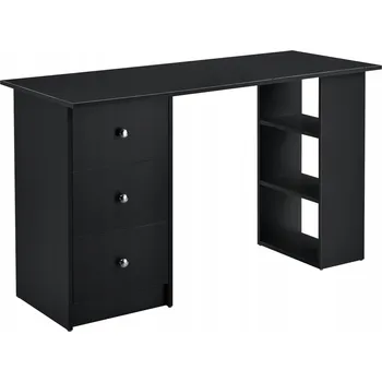 Psací stůl Obdélníkový psací stůl PremiumXL 120 x 49 x 72 cm černý
