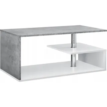 Konferenční stolek Konferenční stolek [en.casa] obdélníkový 90 x 50 x 41 cm, světle betonový