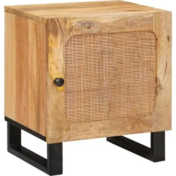 Noční stolek vidaXL Noční skříňka Přírodní 40 x 33 x 46 cm [4018040]