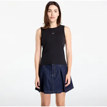 Tílko Calvin Klein Jeans A - Woven Label 2X2 Tank Top Black L