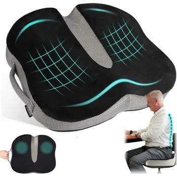 Polštář Ortopedický Polštář na Sezení Paměťová Pěna Pro Kostrč