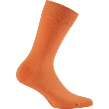 Podprsenka Hladké pánské ponožky PERFECT MAN - CASUAL oranžová 45-47
