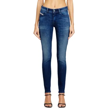 Dámské džíny DŽÍNY DIESEL 2017 SLANDY TROUSERS DENIM