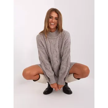 Dámský svetr Přepínač AT SW 2367 1.35P šedá jedna velikost