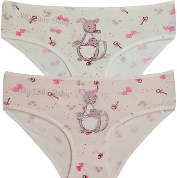 Lilly Bling dětské kalhotky, dívčí slipy bavlna, velikost 122