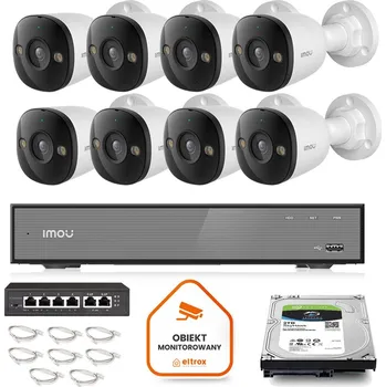 Sledovací sada Imou 8x PS3E-8Q0 8MP POE kamera