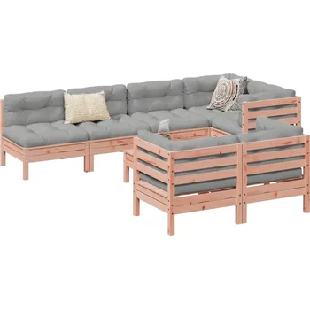 Zahradní lavice zahrada-XL 8dílná zahradní sedací souprava s poduškami masivní douglaska 3299351