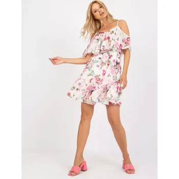 Dámské šaty Šaty TW SK BI 1100.45 světle béžová jedna velikost