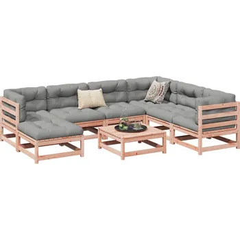 Zahradní lavice zahrada-XL 8dílná zahradní sedací souprava masivní dřevo douglasky 3299554