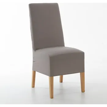 Potah na židli Blancheporte Potah na židli z mikrovlákna hnědošedá