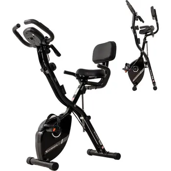 Skládací kolo CITYSPORTS Skládací fitness kolo ČERNÁ