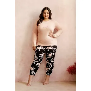 Pánské pyžamo Dámské pyžamo Katie 3255 2XL-3XL bez 2XL