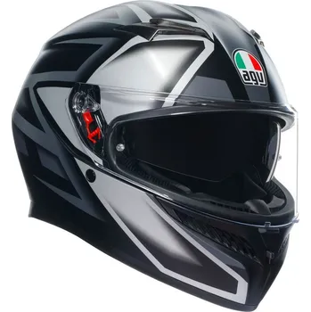Helma na motorku AGV K-3 Matt Black/Grey