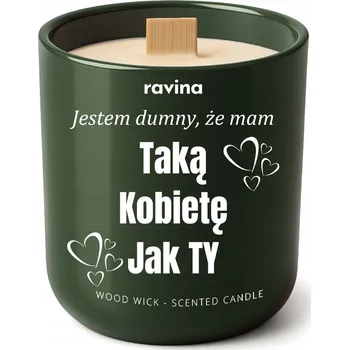 Svíčka Sójová vonná svíčka jako dárek Ravina 1 ks