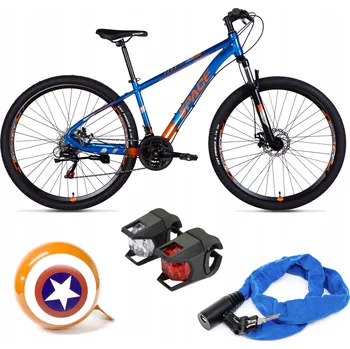 Jízdní kolo Horské kolo MTB Velotrade Mercury, rám 16 palců, kola 29", modré