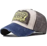 Bavlněná Kšiltovka Motors Racing TEAM Hnědá