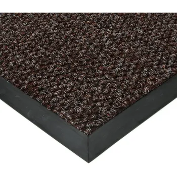 Rohožka Hnědá textilní zátěžová vstupní rohož FLOMA Fiona - délka 50 cm, šířka 80 cm, výška 1,1 cm - 77225101