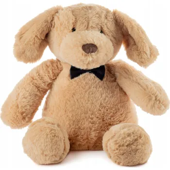 plyšák MIŚ GUSTAW PES GATSBY PLYŠÁK PLYŠÁK MEDVÍDEK BÉŽOVÝ - 40 cm