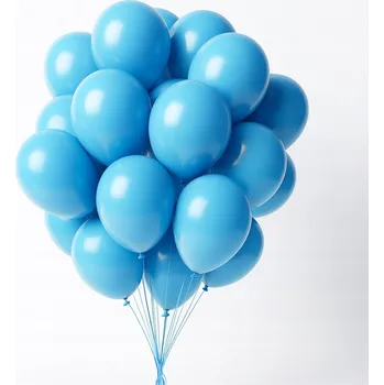 Balónek Sada balónků - modré latexové balónky 30cm 25 Ks