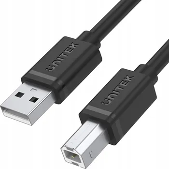 Datový kabel Kabel USB A - B Unitek Y-C430GBK 1 m černý