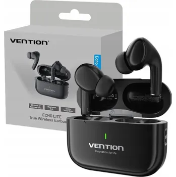 Sluchátka Bezdrátová sluchátka ECHO LITE E11 Bluetooth 5.4 HiFi TWS černá