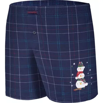 Pánské spodní prádlo Pánské trenýrky 015/16 Snowman 5 - CORNETTE tmavě modrá XXL