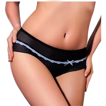 Dámské spodní prádlo Dámské kalhotky Dotti 074 Black - Ewana XL
