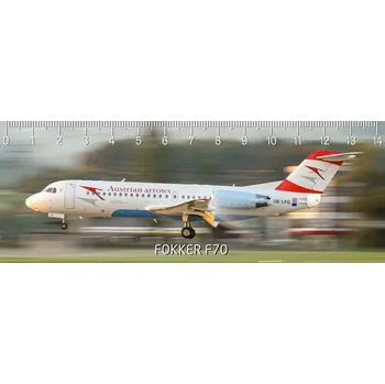 pravítka Pravítko 3D Fokker F70