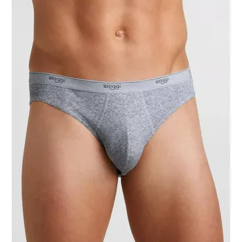 Slipy Pánské slipy Sloggi men Basic Mini šedé BLACK 7