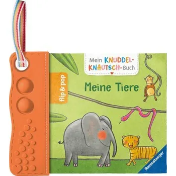 První čtění Mein Knuddel-Knautsch-Buch: flip&pop. Meine Tiere - Badstuber, Martina
