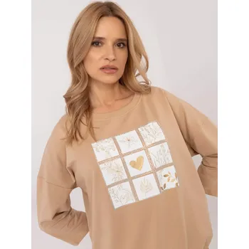 Dámská košile Halenka CLM BZ 1268.67 camel S