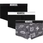 SPODNÍ PRÁDLO DIESEL DAMIEN-D-BOX-3PACK BOXER-SHORTS BLACK