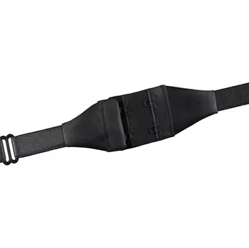 Vložka do podprsenky Dvouřadý pásek snižující zapínání BA 05 black - JULIMEX černá Univerzální