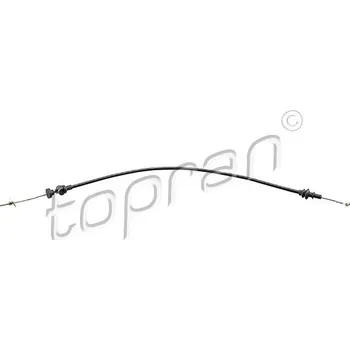 Spojkové lanko Tažné lanko, ovládání spojky TOPRAN 111 790
