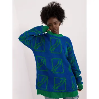 Dámský svetr Jumper BA SW 0277.02 tmavě modrý jedna velikost