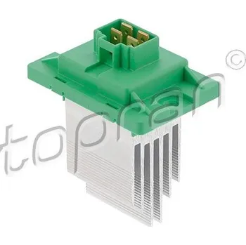 Klimatizace automobilu Odpor, vnitřní tlakový ventilátor TOPRAN 821 946