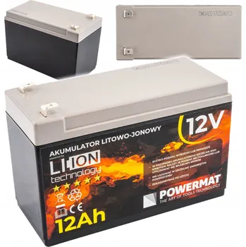Powermat Li-ion baterie 12 V 12 Ah (12000 mAh) do akumulátorového postřikovače