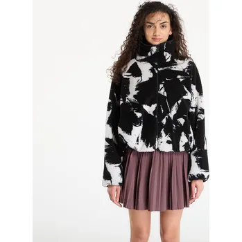 Dámská mikina Mikina Nike Sportswear Women's Oversized High-Pile Fleece Top Black/ Black/ Sail S