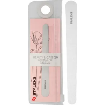 Přípravek na nehty Staleks Beauty & Care 20 laserový Pilník na nehty 110 mm