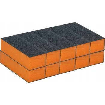 Blok Leštící blok na nehty 3-stranný černý