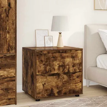 Příborník do zásuvky vidaXL Úložná skříňka Kouřový dub 60 x 48 x 57 cm kompozitní dřevo [888832]