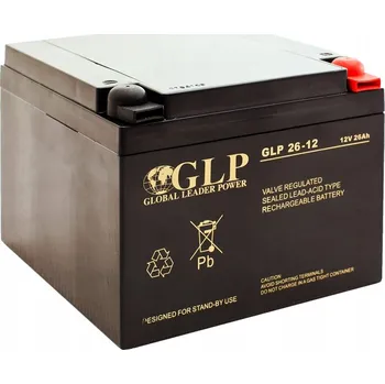 Záložní baterie Akumulátor AGM 12 V 26 Ah